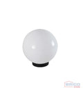 Boule de jardin 250 mm blanche + lampe LED 9W 4000K