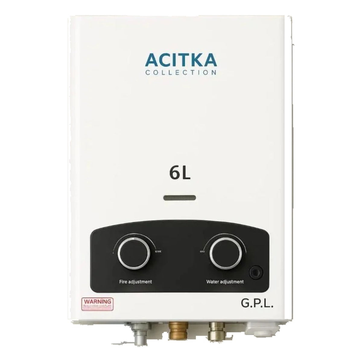 Chauffe-eau à gaz automatique 6 L — Acitka Collection