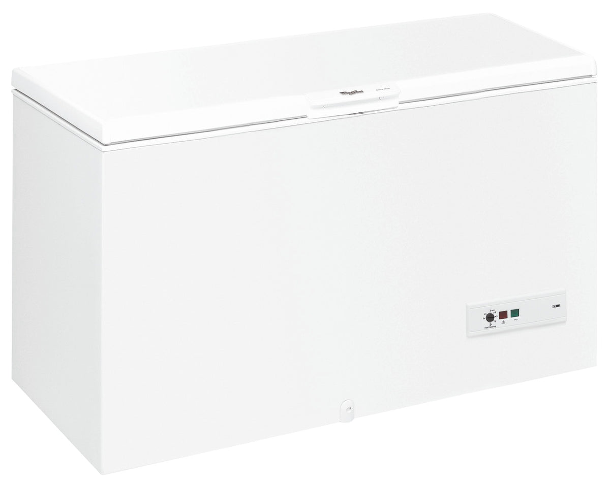 Congélateur coffre Whirlpool CF610 A+ 432 L blanc