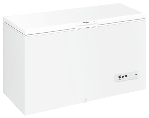 Congélateur coffre 432 L blanc avec serrure — Whirlpool CF610 A+