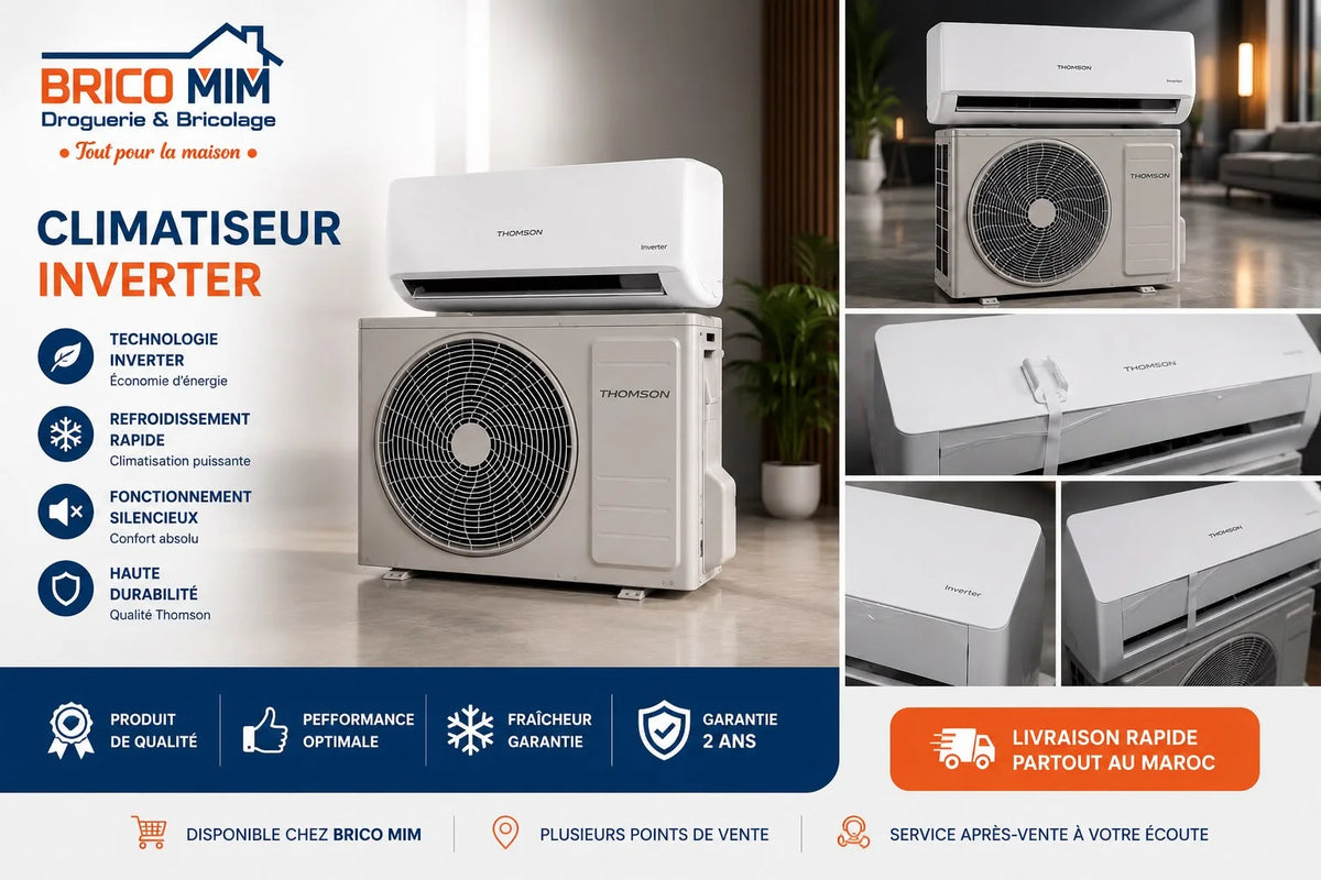 Thomson Inverter 18000 BTU – مكيف هواء بارد/ساخن اقتصادي