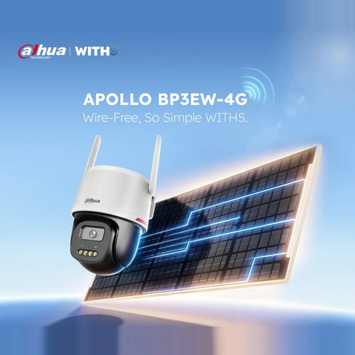 Caméra 4G solaire motorisée Apollo 3 MP — Dahua