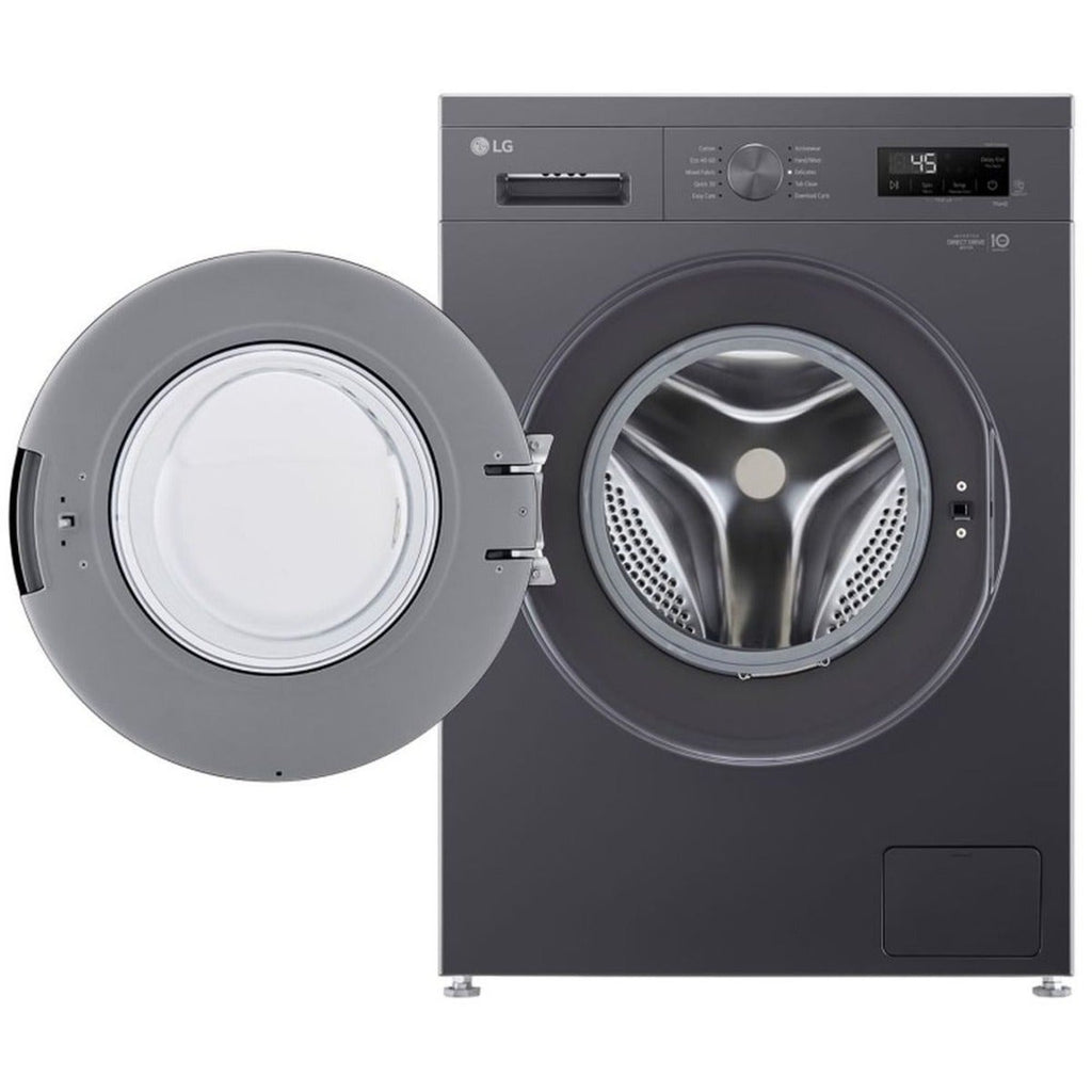 Machine à laver frontale 8 kg 1200 tr/min noir — LG F2Y1TYP6J