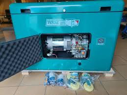 Groupe électrogène diesel insonorisé 8 kW TOTAL TP280001