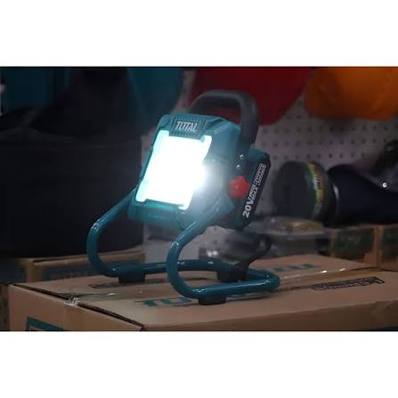 Projecteur de travail LED sans fil TOTAL TWLI20258 20 W sur batterie 20 V
