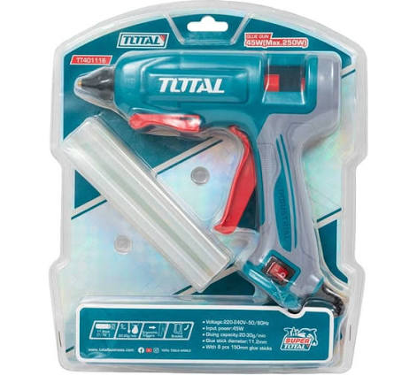 Pistolet à colle chaude TOTAL TT401116 45 W