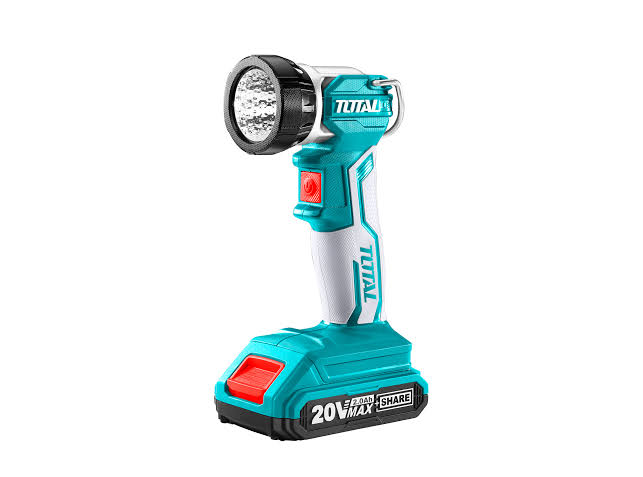 Lampe de travail LED sans fil TOTAL TWLI2001 20 V