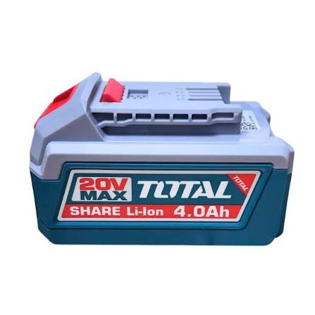 Batterie lithium-ion TOTAL TFBLI20021 20 V 4,0 Ah pour outils sans fil P20S