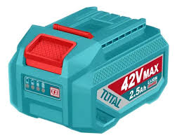 Kit de 3 batteries lithium-ion 42 V 2,0 Ah TOTAL TFBCPM20221