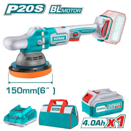 Ponceuse polisseuse sans fil TOTAL TAPLI20151 20 V