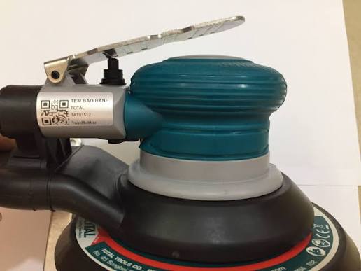 Ponceuse orbitale pneumatique 150 mm TOTAL TAT91512