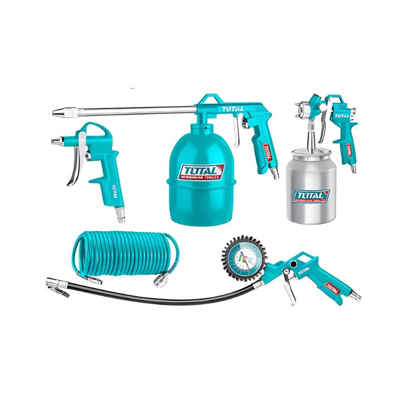 Pack de 5 outils pneumatiques TOTAL TATK051