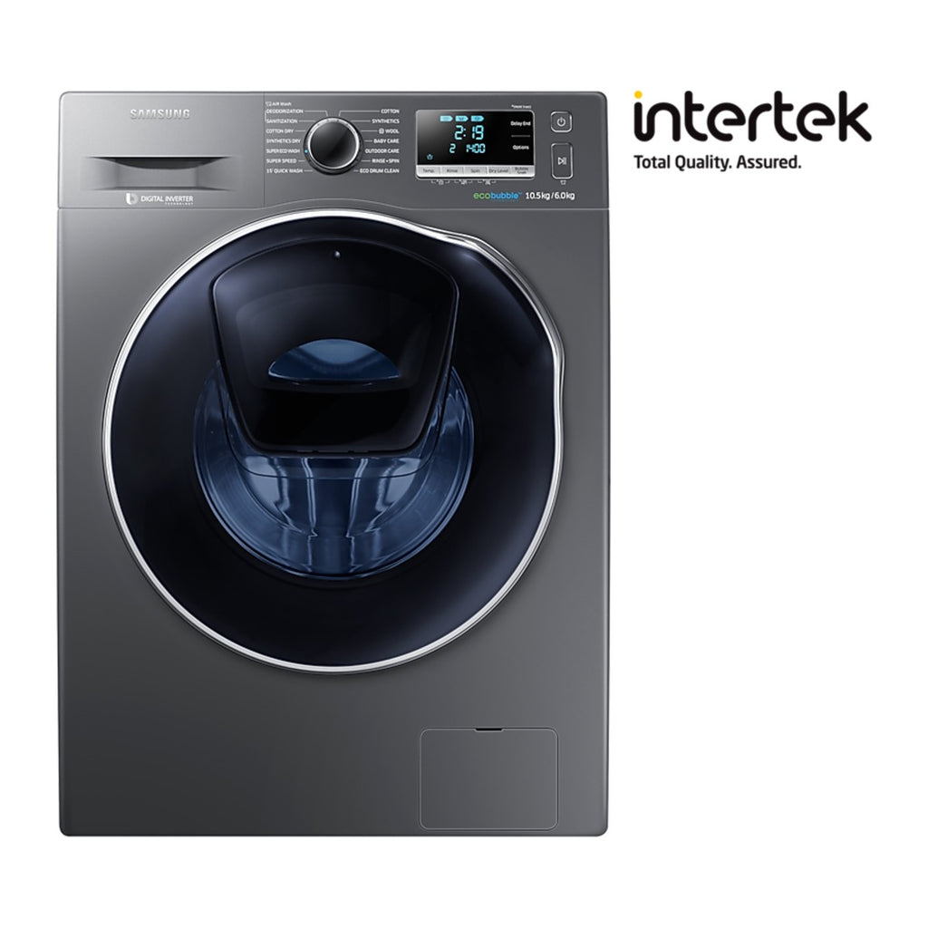 Lave-linge séchant 8 kg inox — Samsung WD80K6410OX