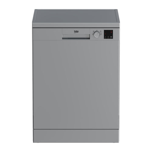 Lave-vaisselle pose libre 13 couverts 5 programmes silver — Beko DVN05321S