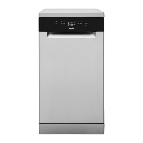 Lave-vaisselle slim 45 cm 10 couverts 5 programmes inox — Whirlpool WSFE 2B19 X
