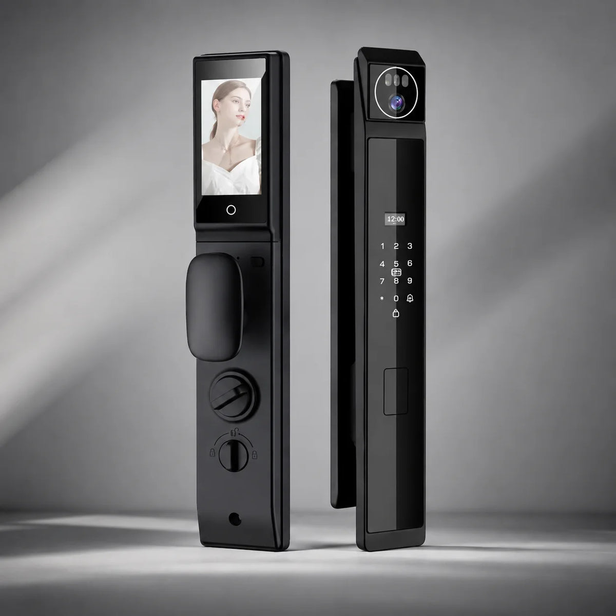 SERRURE DIGITAL TUYA I30 REF:S8 Black Tuya Lock 2