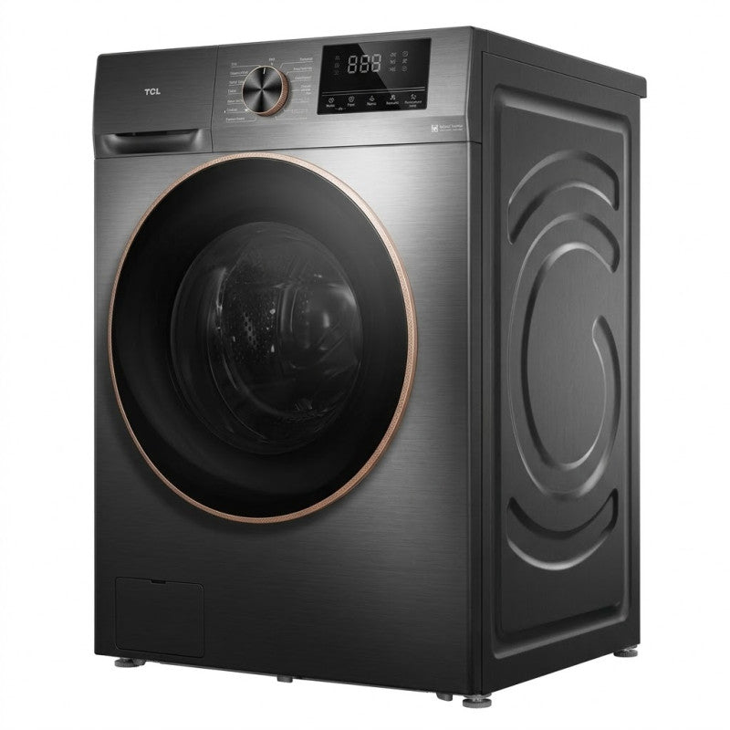 Machine à laver frontale 8 kg 1200 tr/min Inverter gris — TCL C1108FLG — vue 2