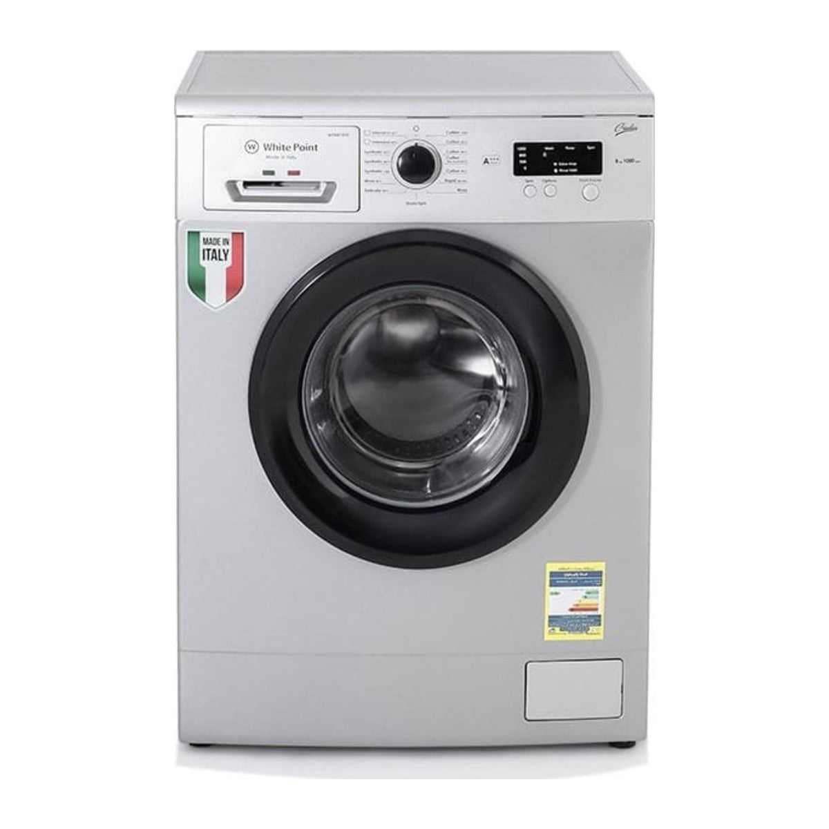Machine à laver automatique 8 kg 1000 tr/min silver — IT Wash WPW8101D