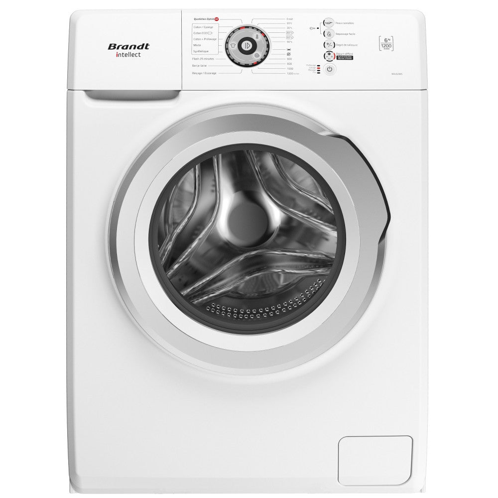 Machine à laver frontale 7 kg 1200 tr/min blanc — Brandt BAL72WW