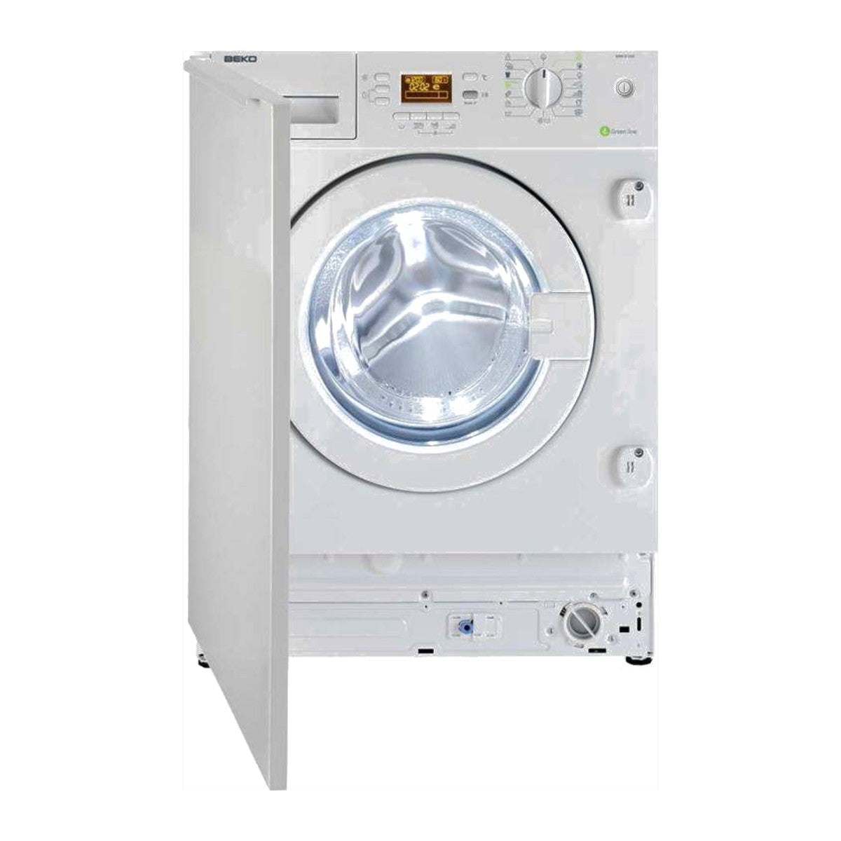 Machine à laver encastrable 8 kg blanc — Beko WMI81242