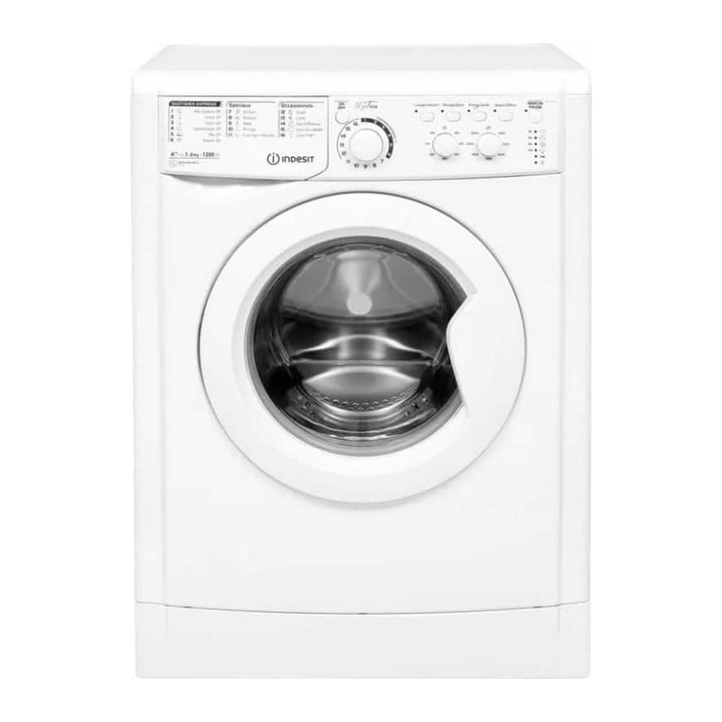Machine à laver frontale 6 kg 1000 tr/min blanc — Indesit EWC 61052 W NA