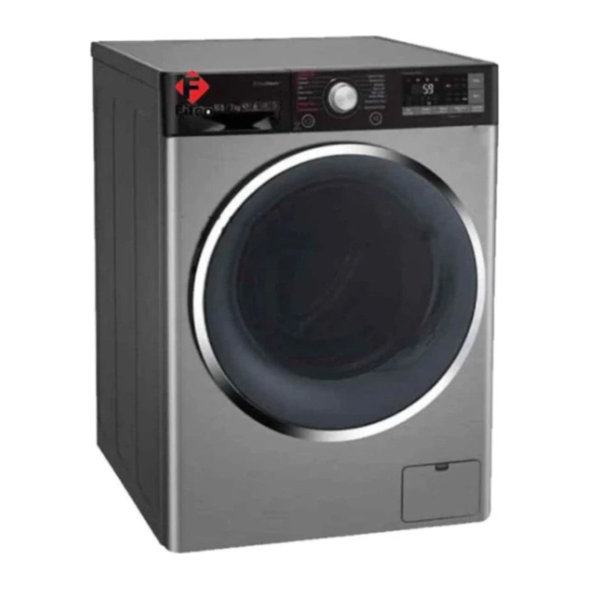 Machine à laver frontale 7 kg 800 tr/min silver — Fitco FAWM7100MARS