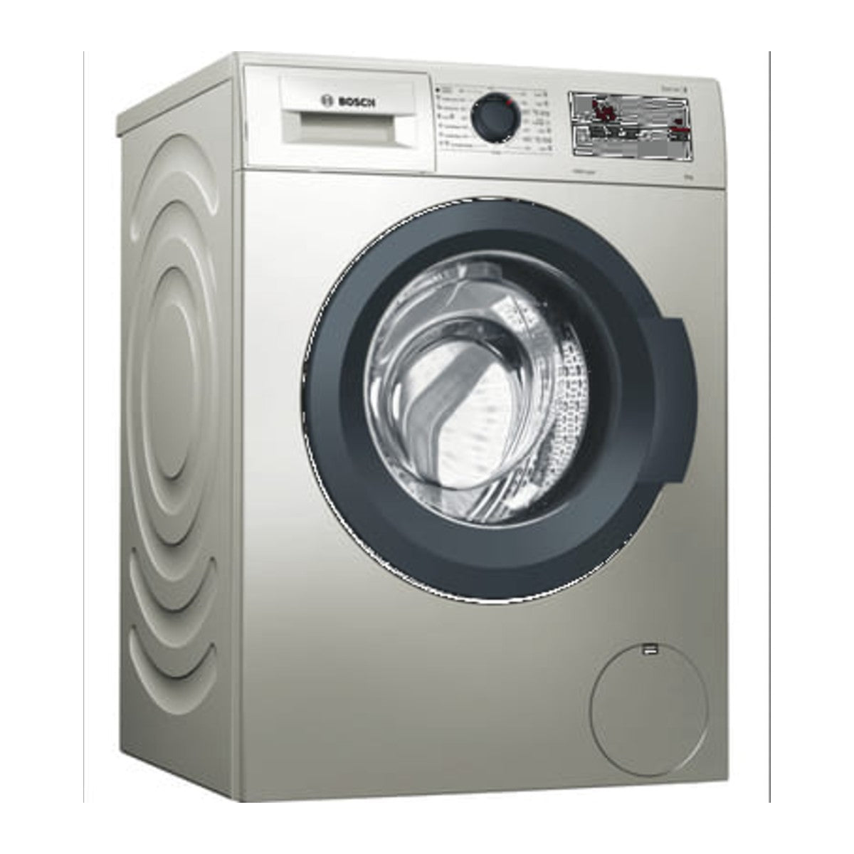 Machine à laver frontale 8 kg 1000 tr/min inox — Bosch WAJ2018SMA