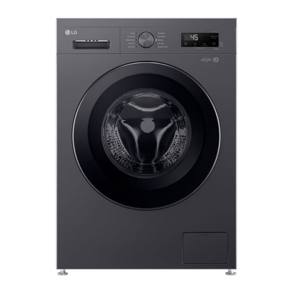 Machine à laver frontale 8 kg 1200 tr/min noir — LG F2Y1TYP6J