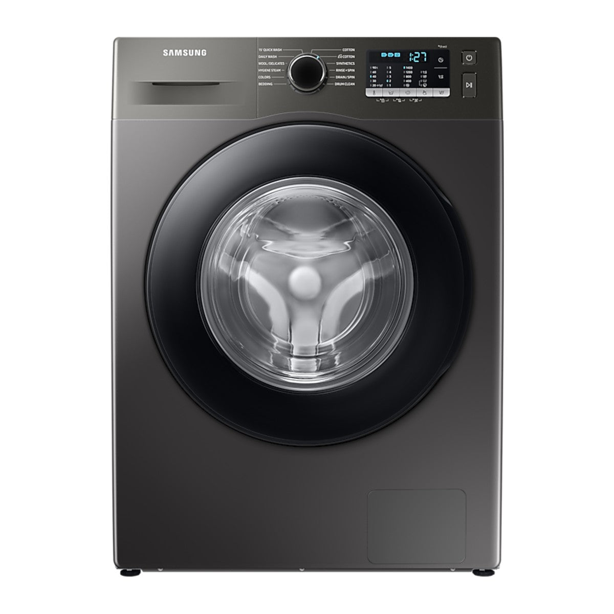 Machine à laver frontale 8 kg 1400 tr/min silver — Samsung WW80TA046AX1