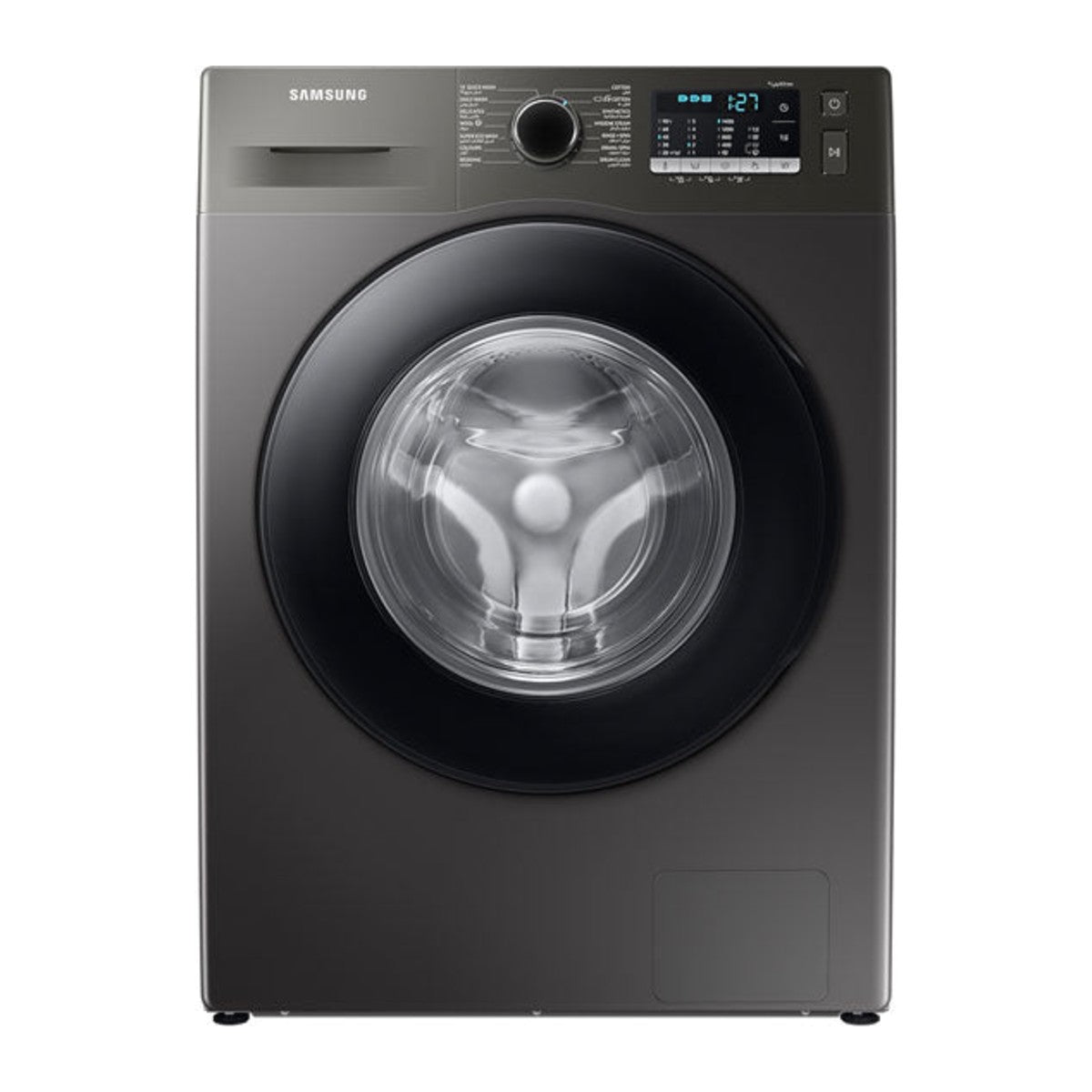 Machine à laver frontale 9 kg 1400 tr/min silver — Samsung WW90TA046AX1