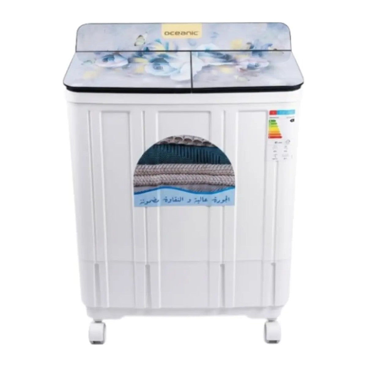 Machine à laver semi-automatique double cuve 14 kg — MLT3024-14FO