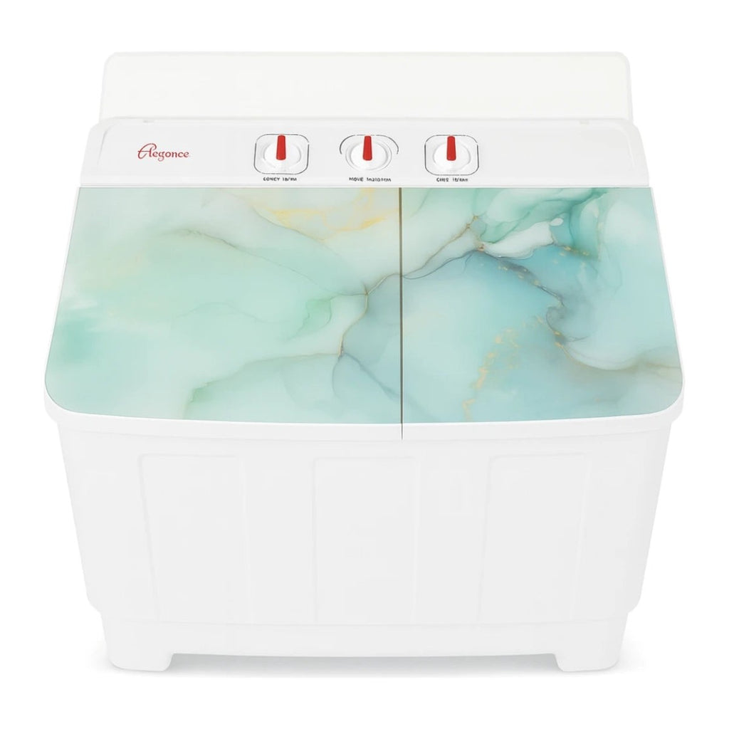 Machine à laver semi-automatique double cuve 18 kg — Elegance MLT3033-18-FE