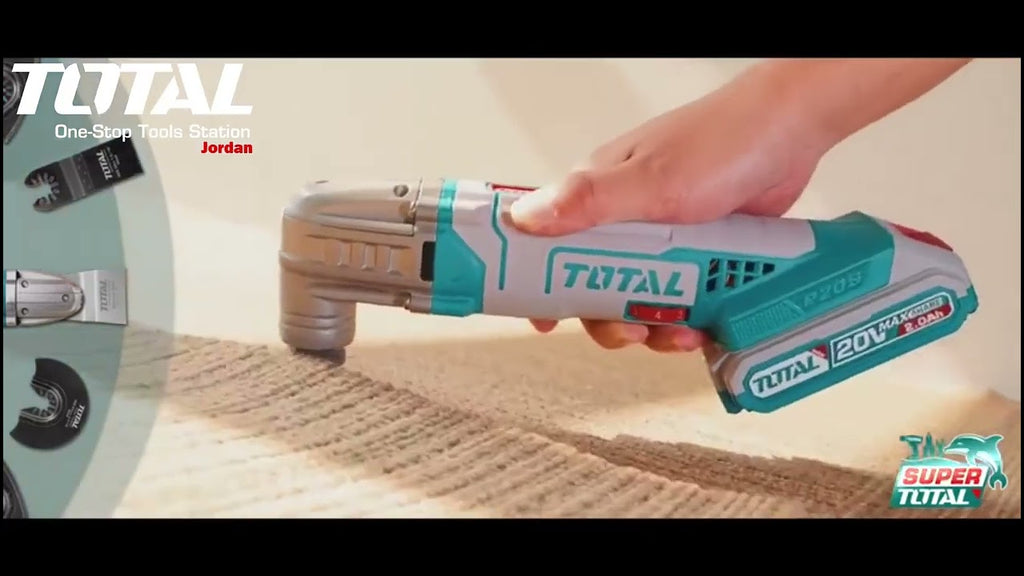 Outil multifonctions oscillant sans fil TOTAL TMLI20228 20 V
