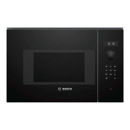 Micro-ondes encastrable 20 L noir 800 W — Bosch BFL524MB0