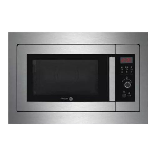 Micro-ondes encastrable 20 L avec grill inox — Fagor MWB-20AEGX