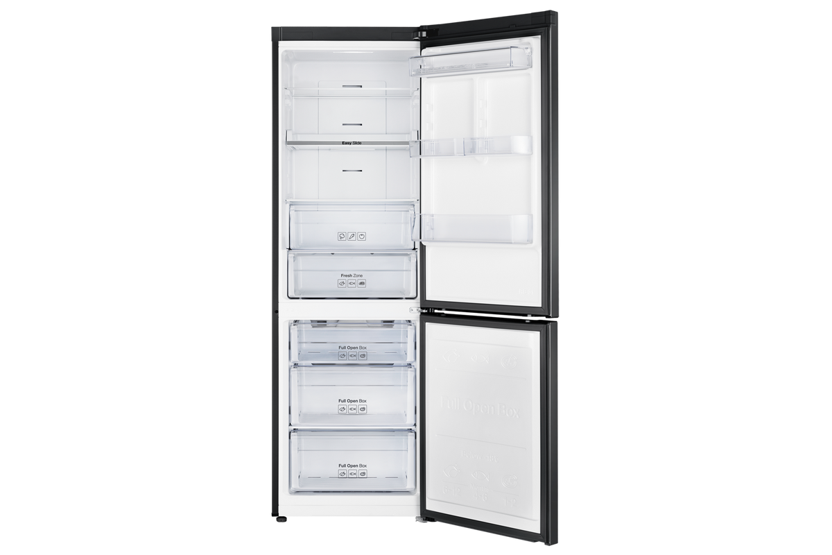 Samsung RB33J3205BC portes ouvertes