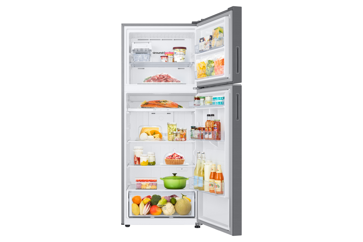 Samsung RT42CG6420S9 intérieur avec aliments