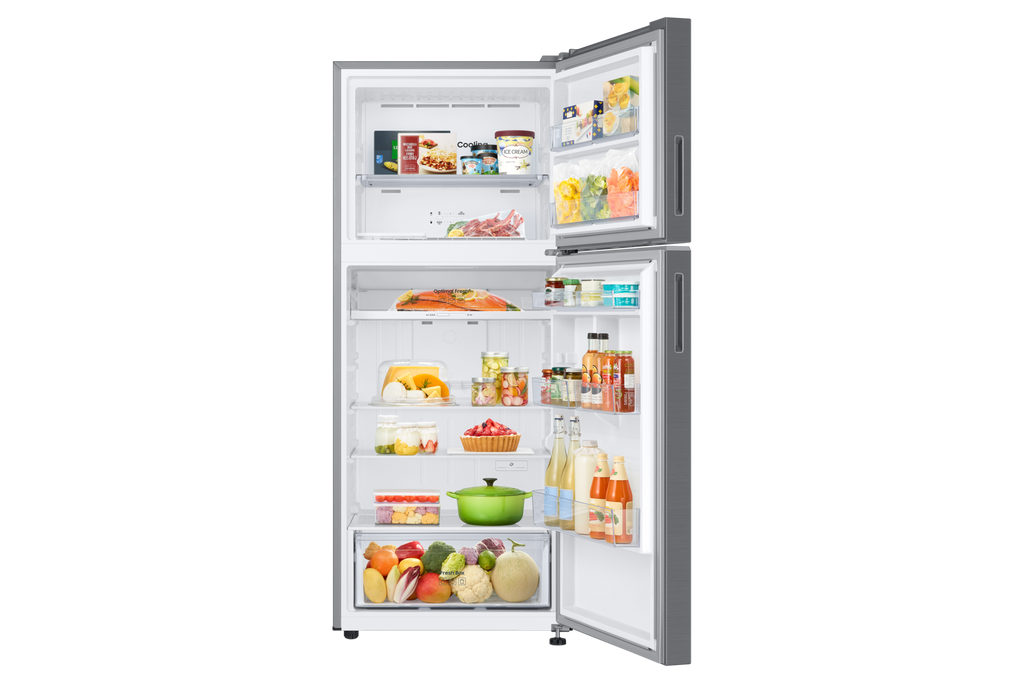 Samsung RT38CG6400S9 intérieur avec aliments