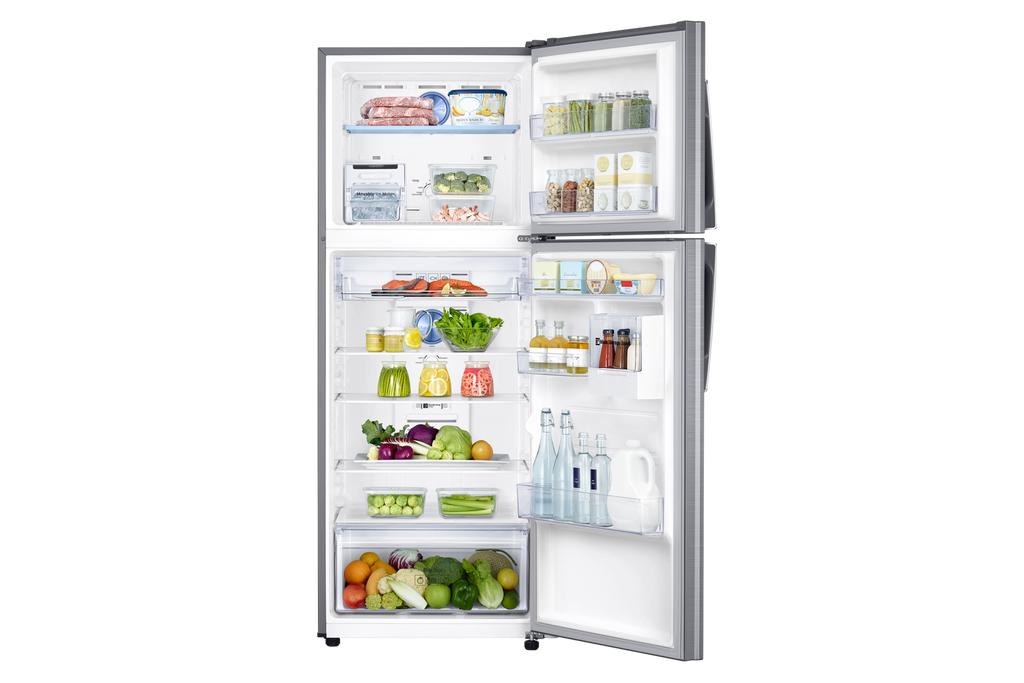 Samsung RT38K5152S8 intérieur avec aliments