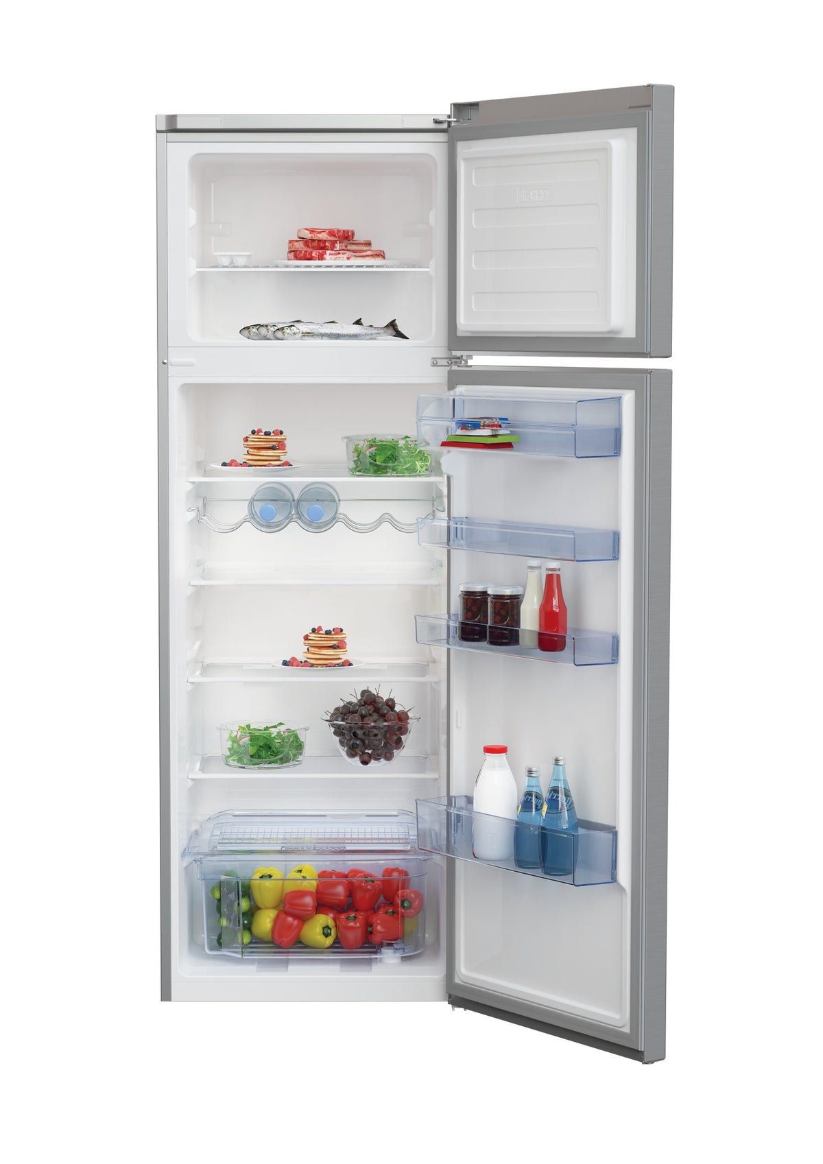 Beko RDSA43SX, portes ouvertes