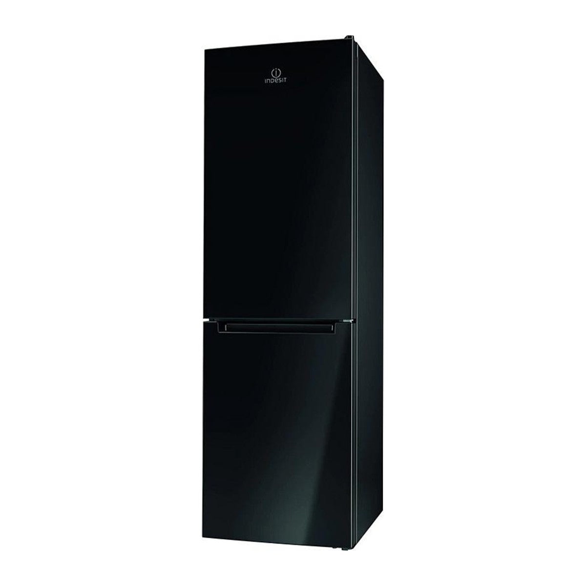 Réfrigérateur combiné 328 L noir, congélateur No Frost — Indesit LI8 SN2E K