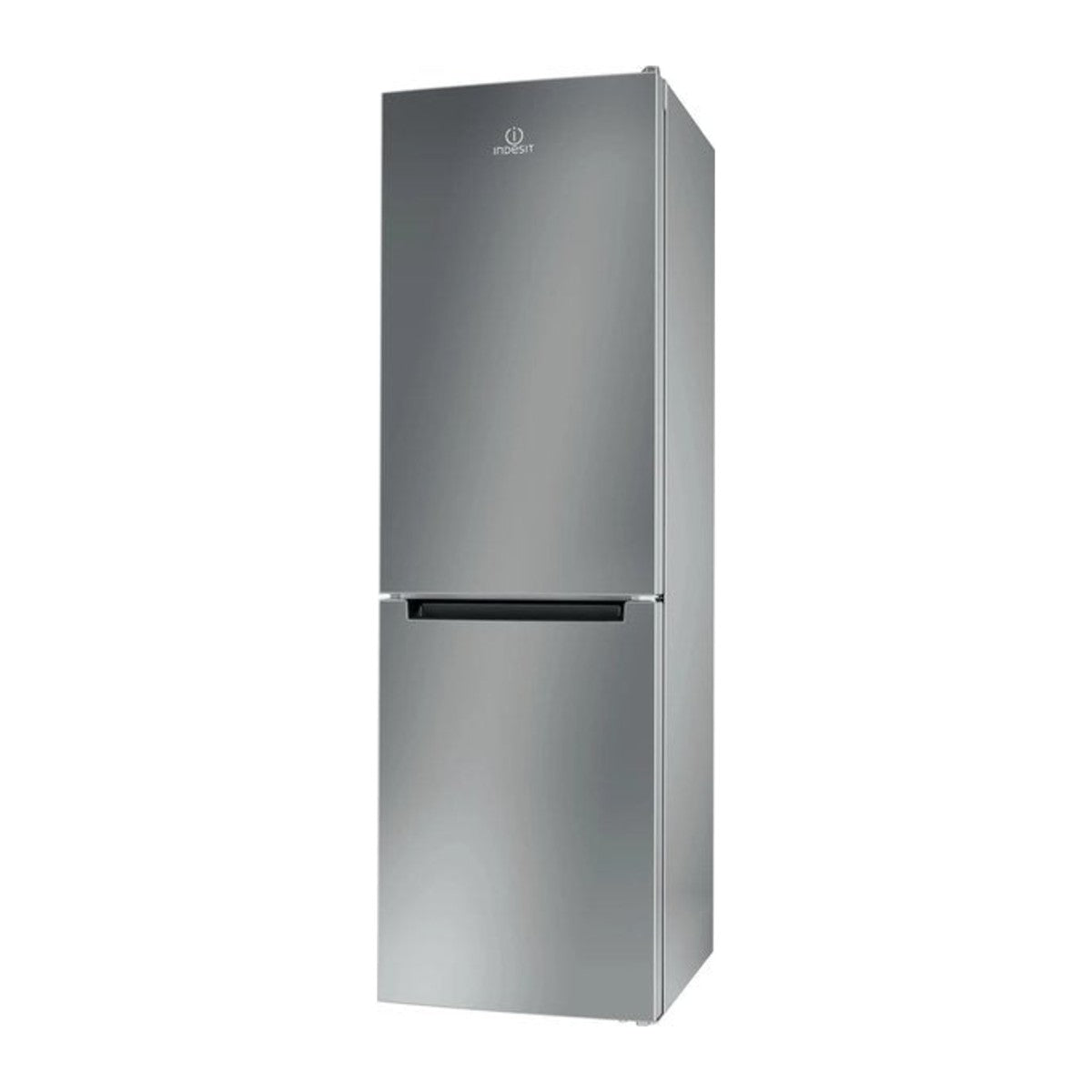 Réfrigérateur combiné Indesit LI8 S1E S silver vu de face