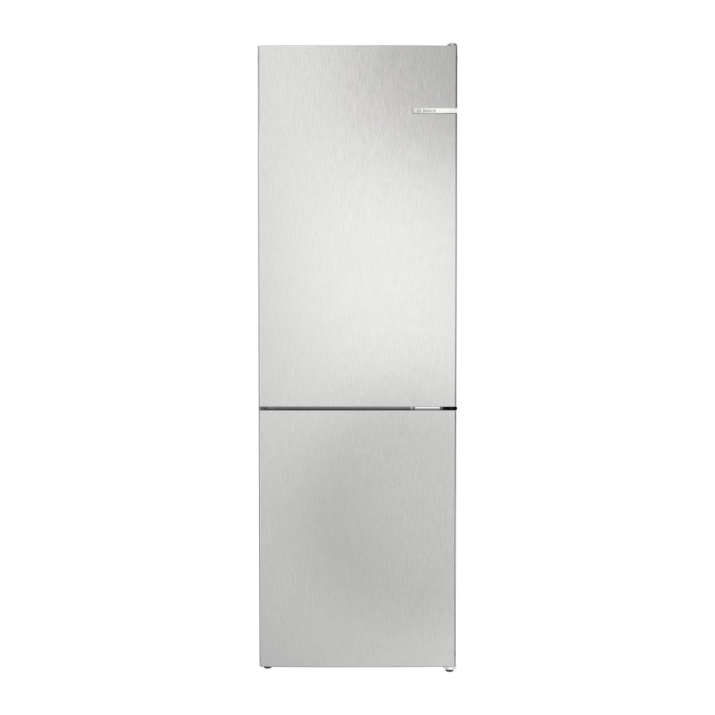 Réfrigérateur combiné Bosch KGN362LDF 321 L No Frost inox look, vue de face