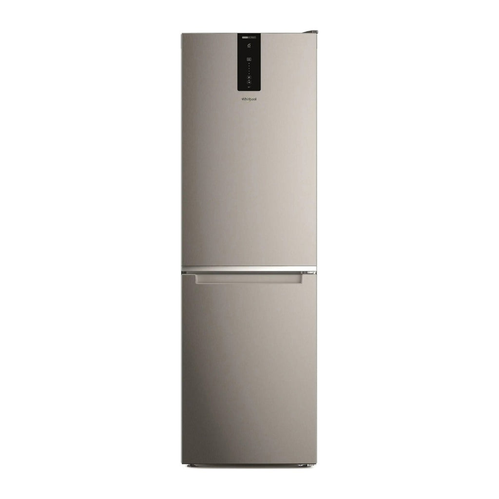 Réfrigérateur combiné Whirlpool W7X 81O OX 0 inox, vue de face