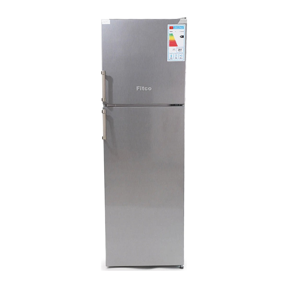 Réfrigérateur double porte No Frost Fitco FIT-320NTXA silver