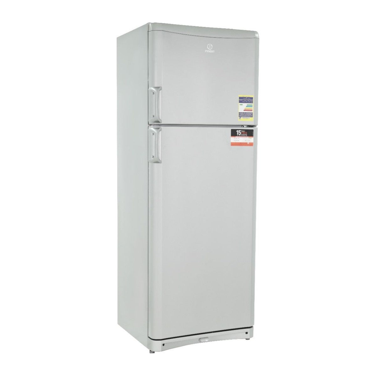 Réfrigérateur double porte Indesit TAAN 6 FNF S silver vu de face
