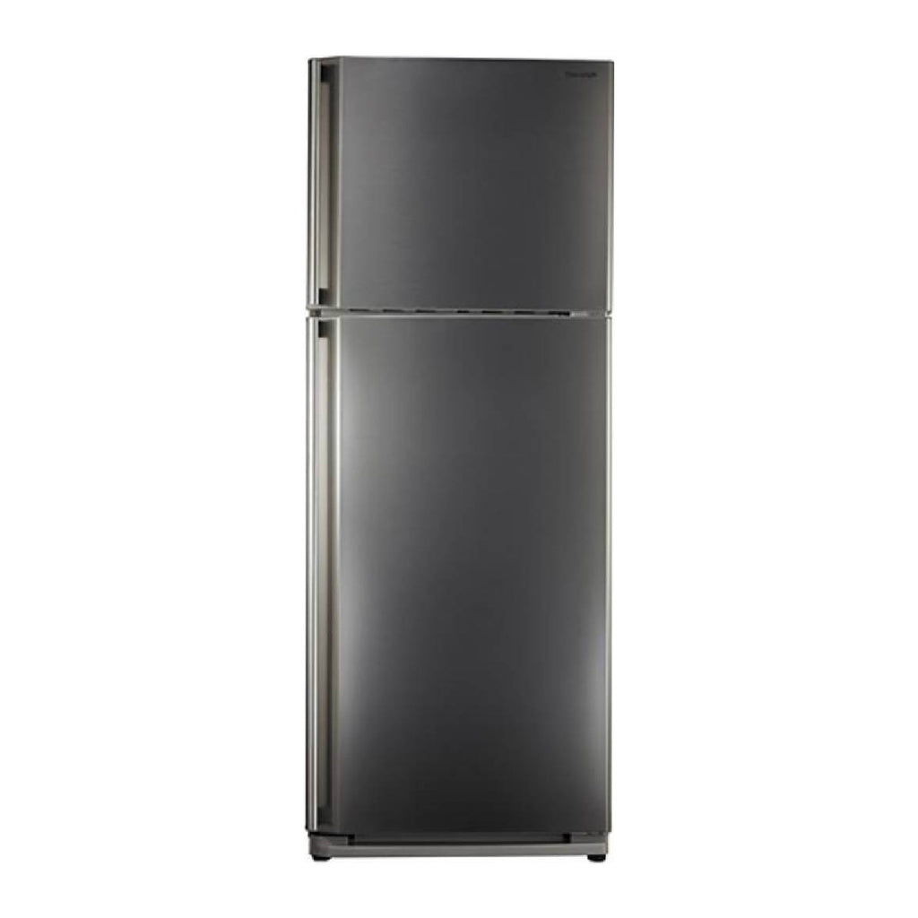 Réfrigérateur double porte Sharp SJ-58C inox, vue de face