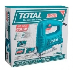 Scie sauteuse filaire TOTAL TS2045565 400 W, coupe bois 55 mm