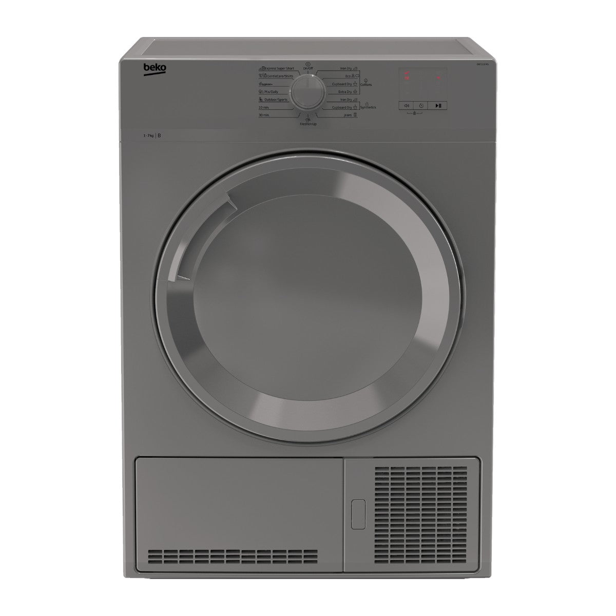 Sèche-linge à condensation 7 kg silver — Beko DB7111PAS