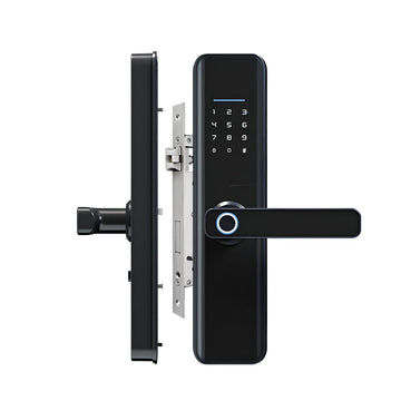Serrure intelligente X5 Pro Wi-Fi — empreinte, code, carte et application Tuya